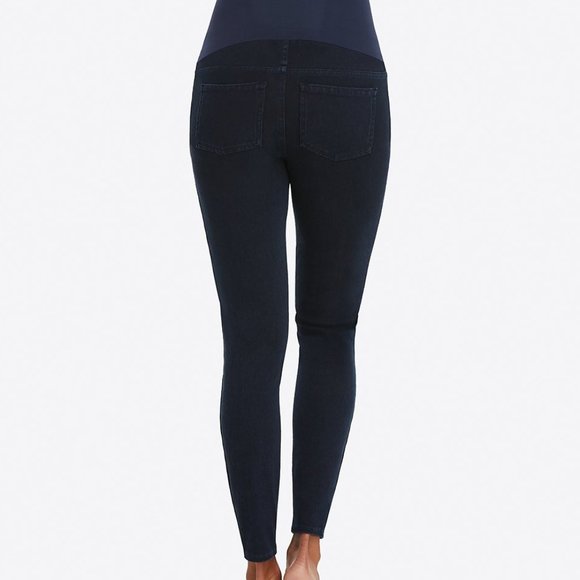 SPANX mama ankle jean-ish leggings blue - Picture 4 of 9